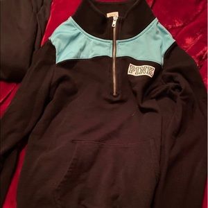 Pink victory secret sweatshirt